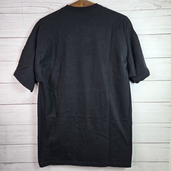 Vintage Y2K Reebok Pittsburgh Steelers Super Steelers AFC Black T-Shirt Sz Large - Picture 6 of 8